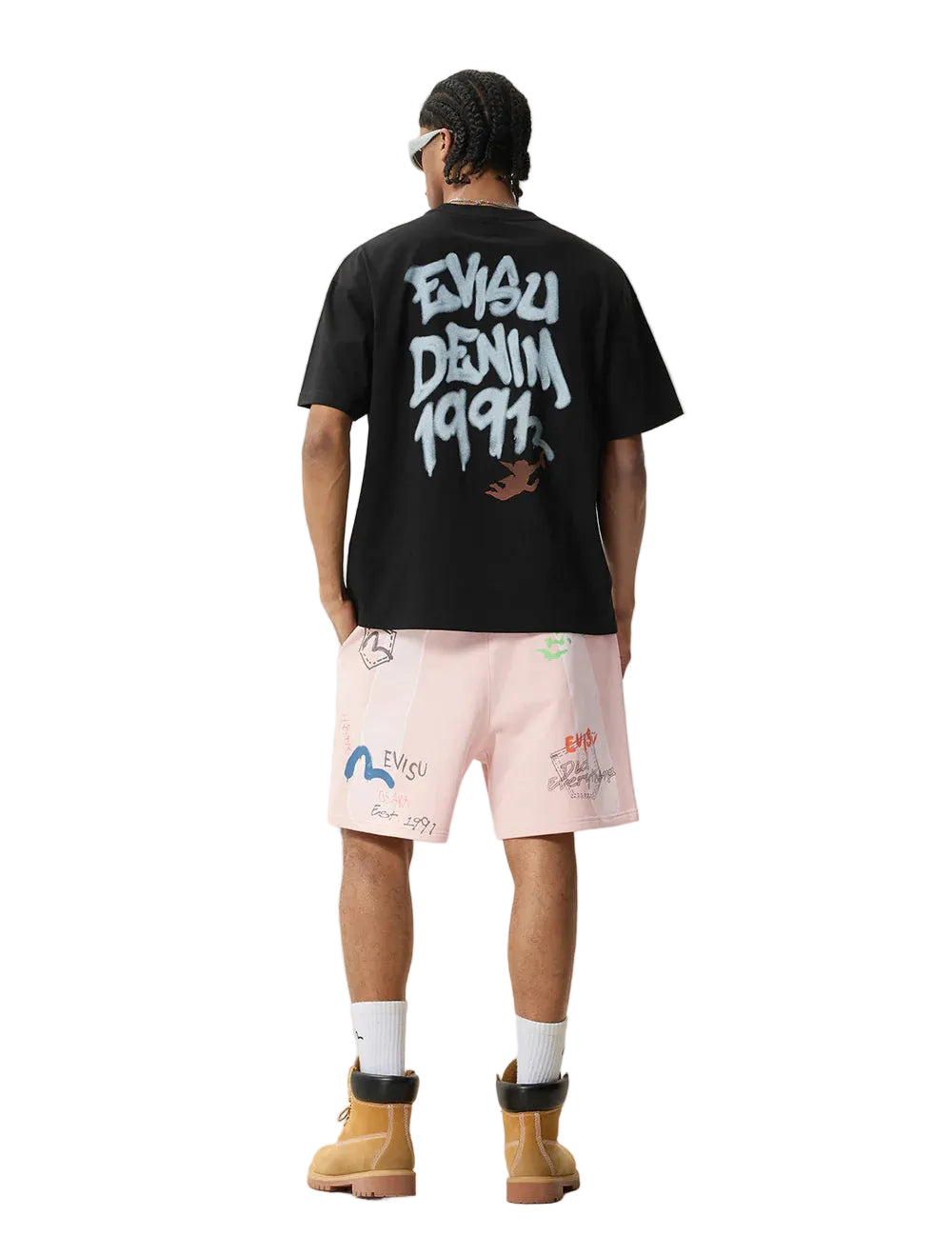 Angel Graffiti Slogan T-shirt