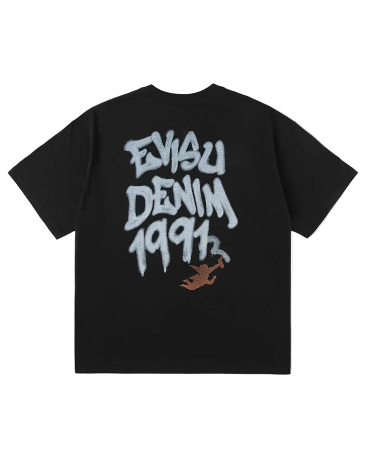 Angel Graffiti Slogan T-shirt