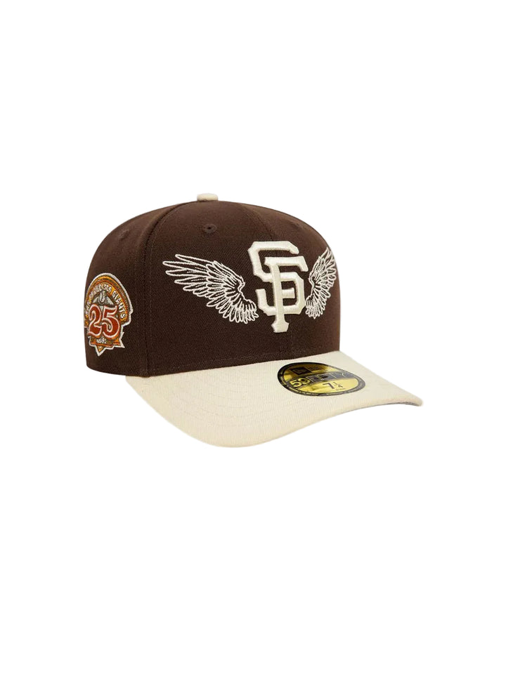59FIFTY Fitted San Francisco Giants MLB Team Wings Marrone Scuro