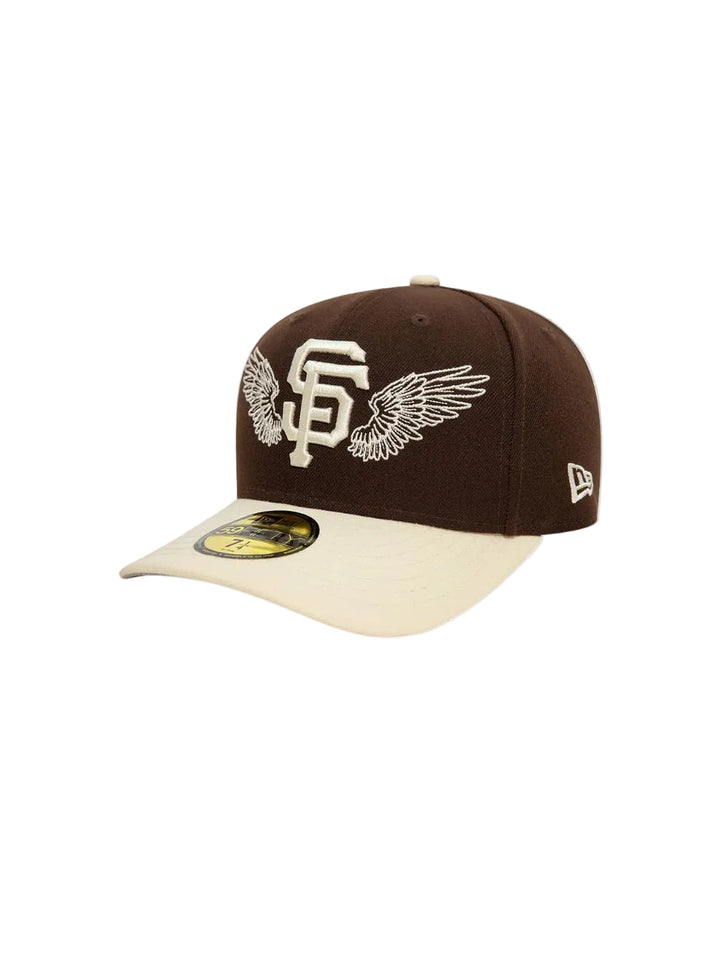 59FIFTY Fitted San Francisco Giants MLB Team Wings Marrone Scuro