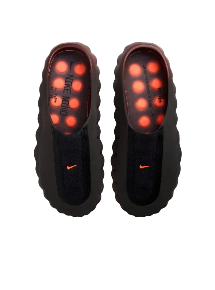 Nike Mind 001 Flyknit Slide Bronze Eclipse Total Orange