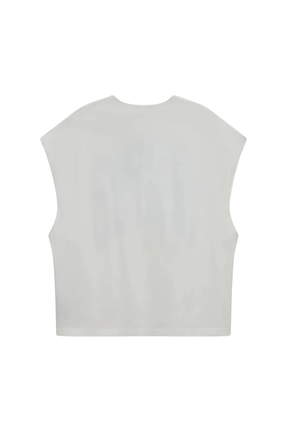 Acupuncture Touch Down Sleeveless (Egg White)