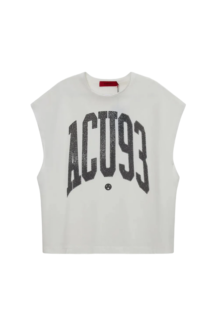 Acupuncture Touch Down Sleeveless (Egg White)