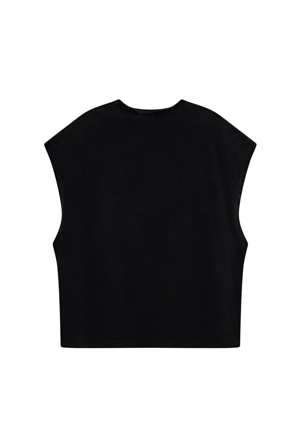Acupuncture Touch Down Sleeveless (Washed Black)