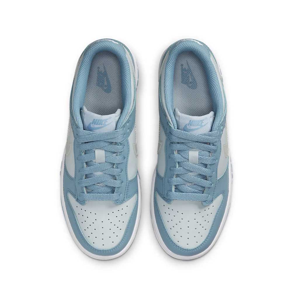 Nike Dunk Low “Clear Blue Swoosh” (GS)